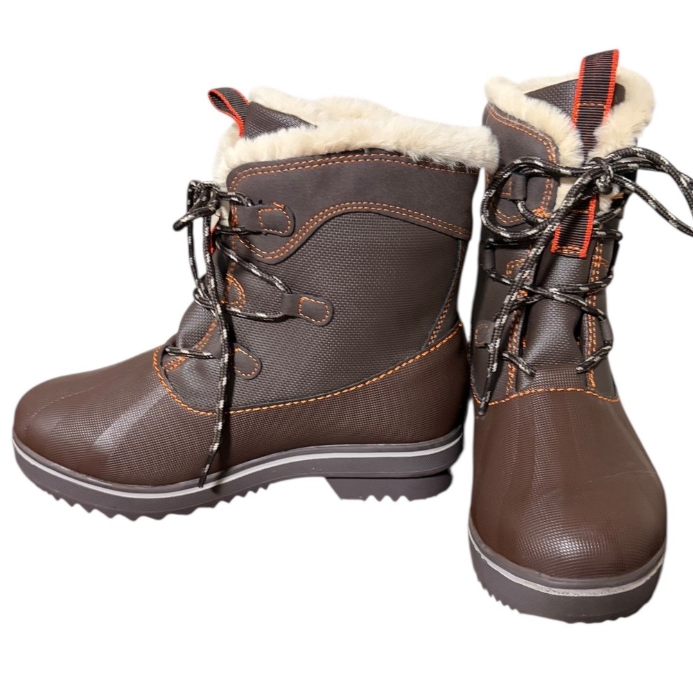 NEW JBU by Jambu Brisky Lace-Up Casual Water-resistant Boots Women's Size 6